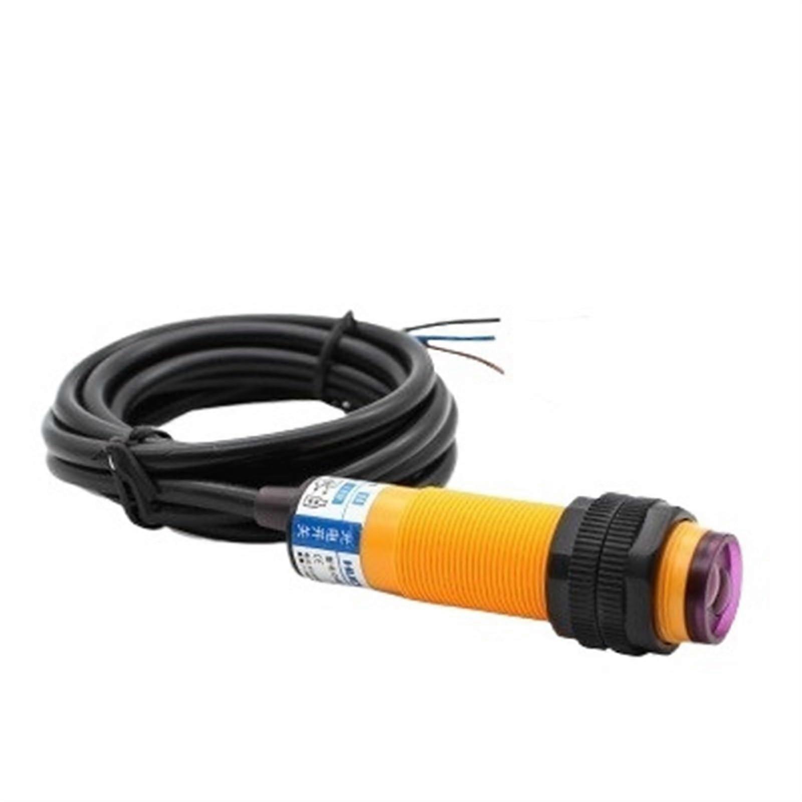 E3FDS30C4 Proximity Switch Photoelectric Sensor Switch NPN PNP 30 cm Detection Range Adjustable E3FDS30P1/P2/B2 (Color : E3FDS30 C2) Ref: 2026