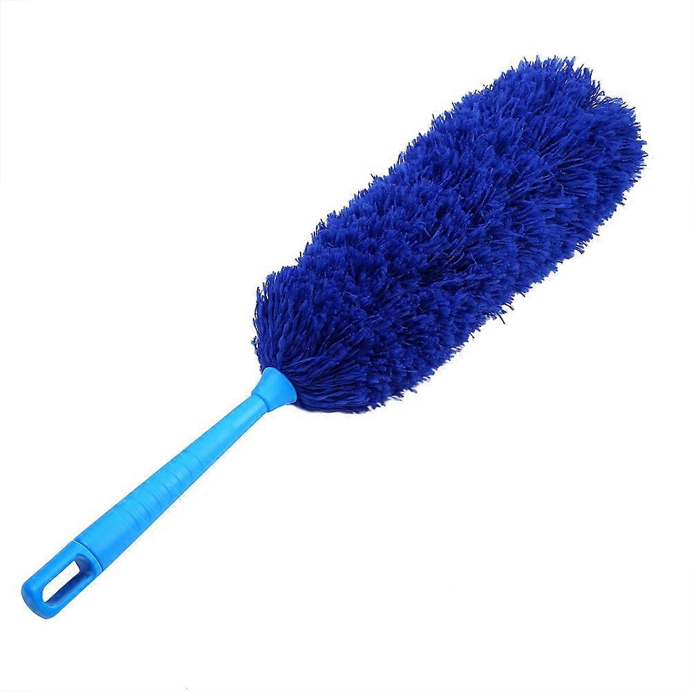Washable Anti-Static Soft Microfiber Cleaning Cloth for Home Furniture and Car (Dark Blue)
