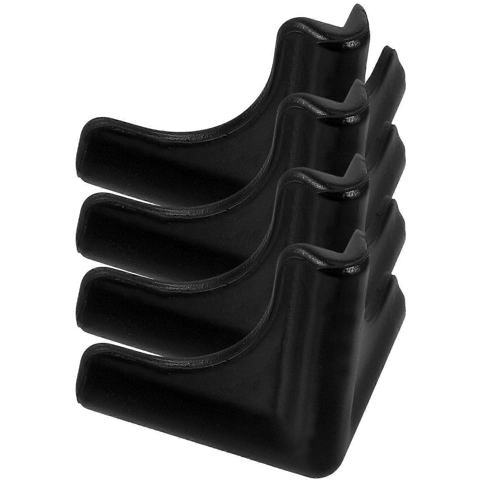 4pcs Childproof Corner Guards Elastic Table Protectors Non Slip Furniture Corner Bumpers for Home Office School Use
