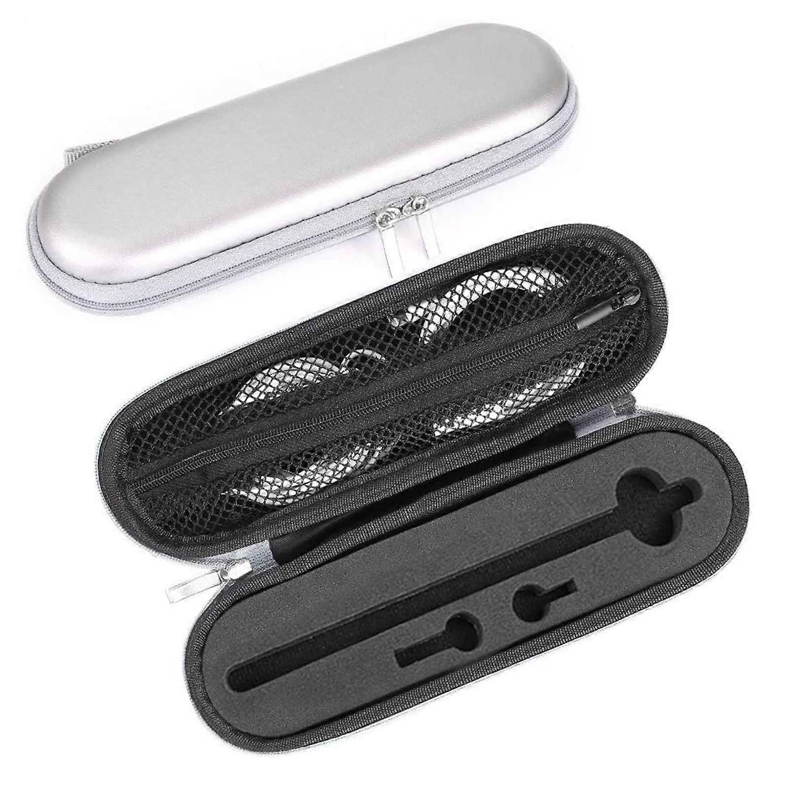 Pencil Pouch Stationery Pen Bag Stylus Pen Case Holder Compatible with Apple Pencil 2 White 21x7x3 Cm Multi-Item Storage 1Set