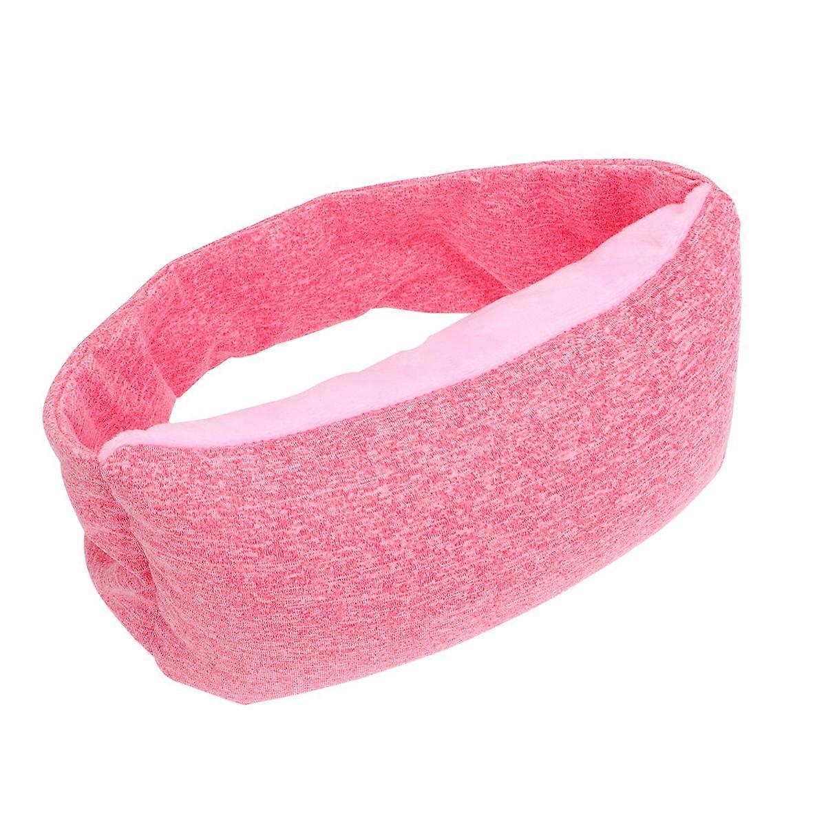 Nap Patch Pillow Multifunctional Travel Use Pink 22x13cm Comfortable Design 1Pack