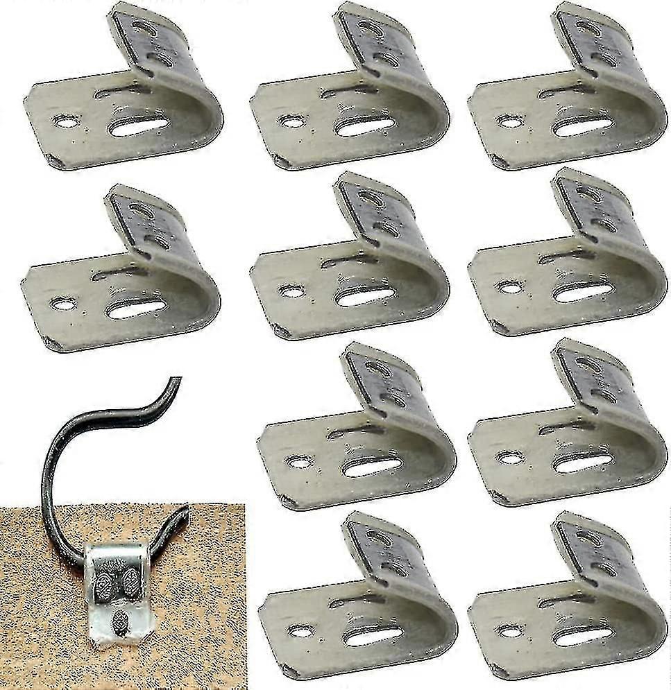 家具用スプリングクリップ 室内装飾用スプリングクリップ 家具用スプリングクリップ 椅子とソファのスプリング修理用 20pcs Lea