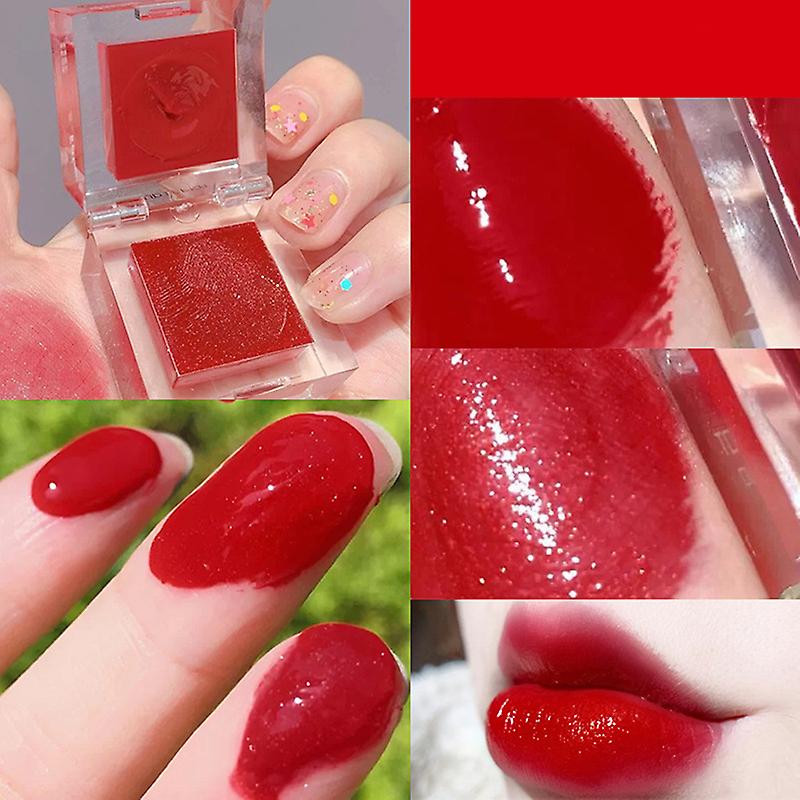 Cute Icecube Lip Mask Lip Balm Moisturizing Lasting Exfoliating Fade Lip Wrinkle