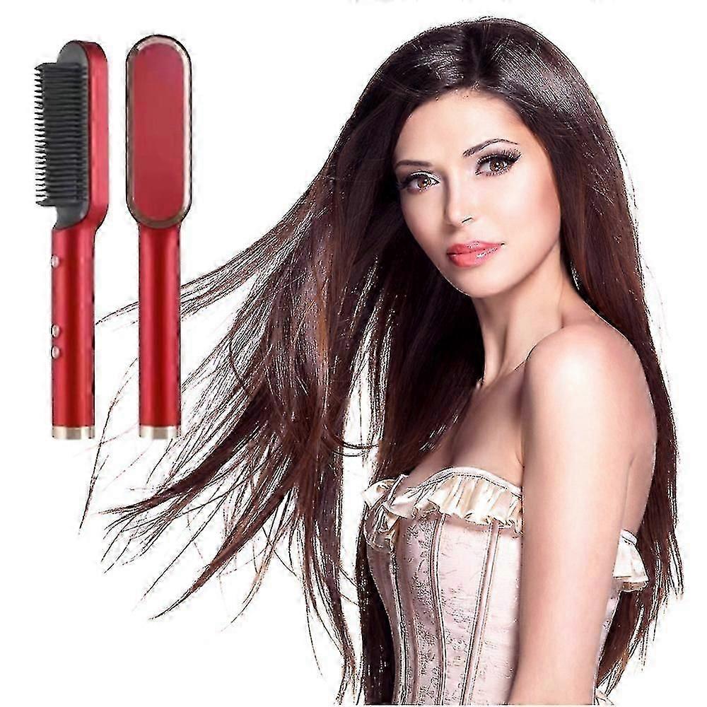Hair Straightener Hair Curler Brush Hair Comb Straighteners Curling Hair Iron