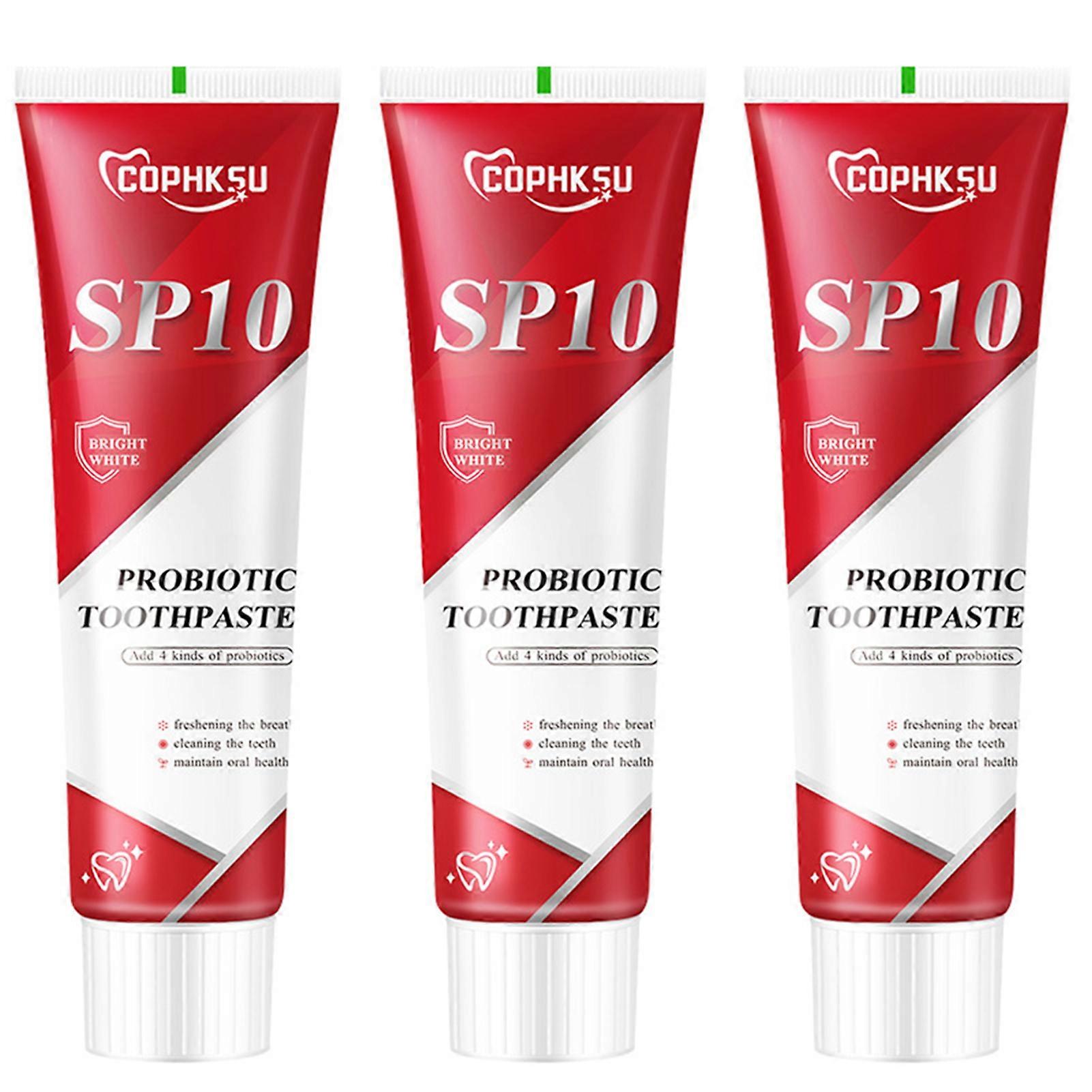 Ultra Whitening Toothpaste for Strong Teeth 100g Probiotics Brightening Toothpaste Removing Bad Odor Toothpaste