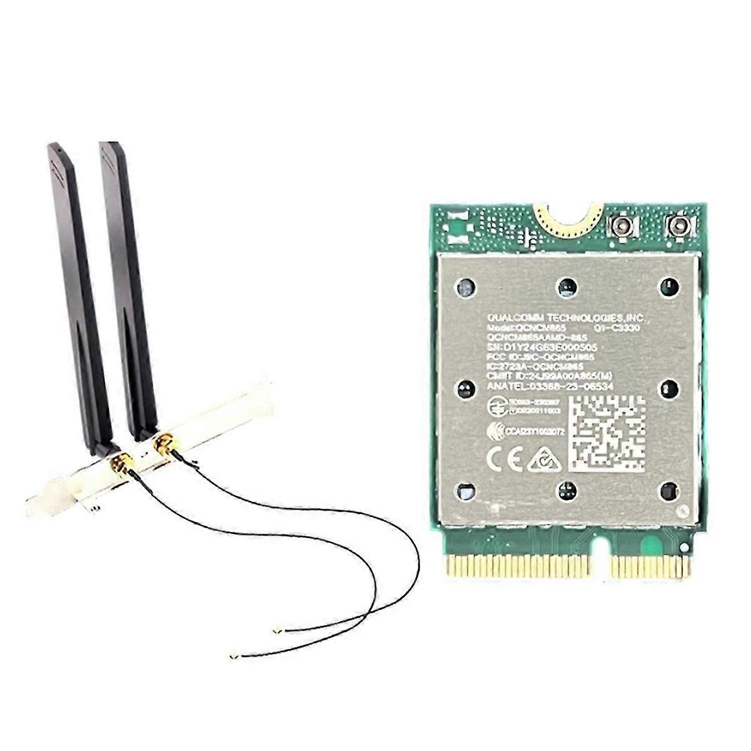 Tri Band WiFi7 QCNCM865 Wireless WiFi Card Bluetooth 5.4 2.4G/5G/6Ghz Network Wireless Adapter for W