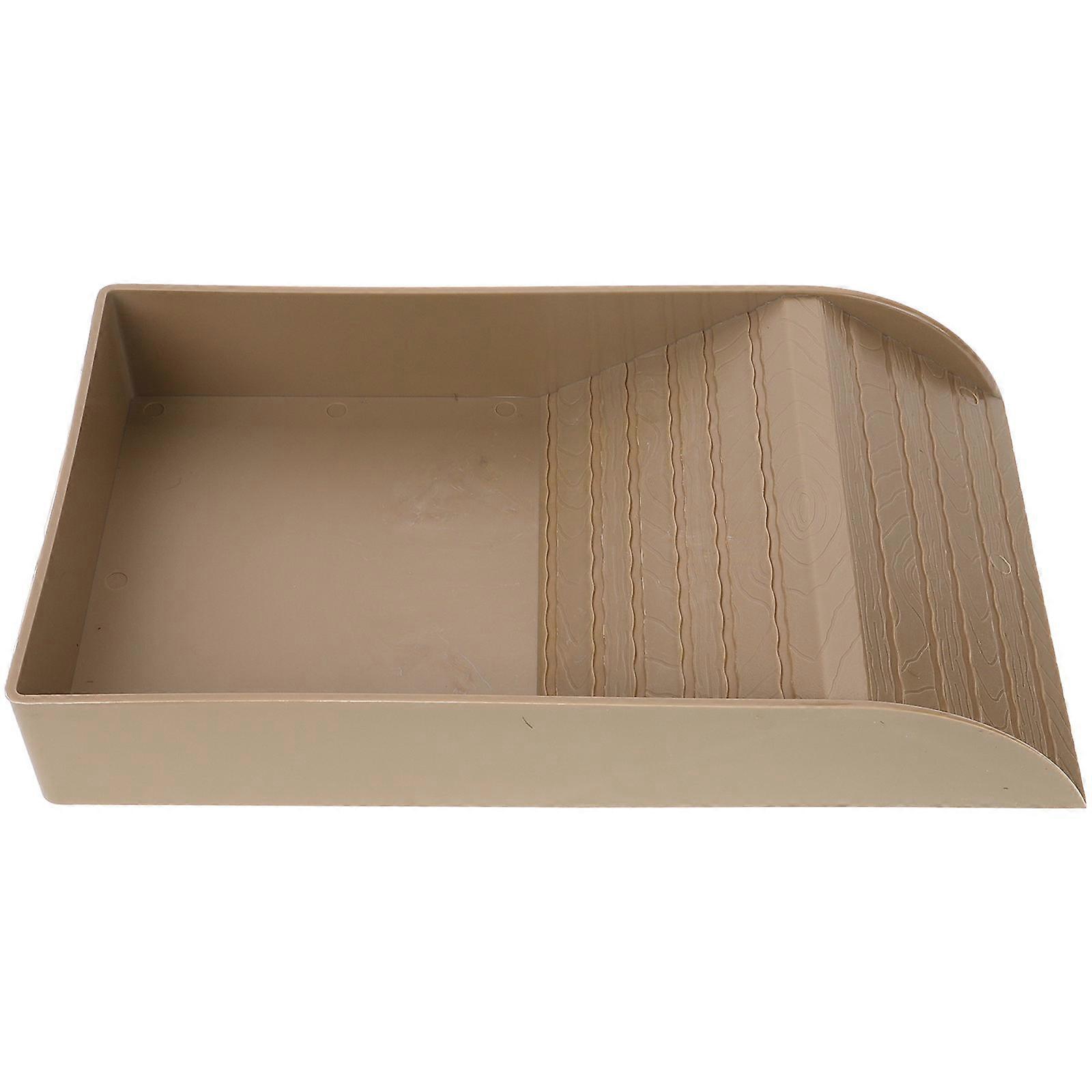 Turtle Platform For Aquarium Turtle Resting Terrace ABS Material 35.50X19.80X6.00CM Sunbathing 1Pack