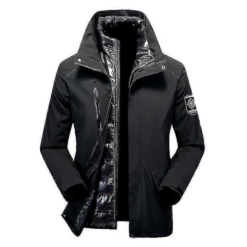 Thick Warm Ski Suit Windproof and Waterproof Snow Jackets and Pants