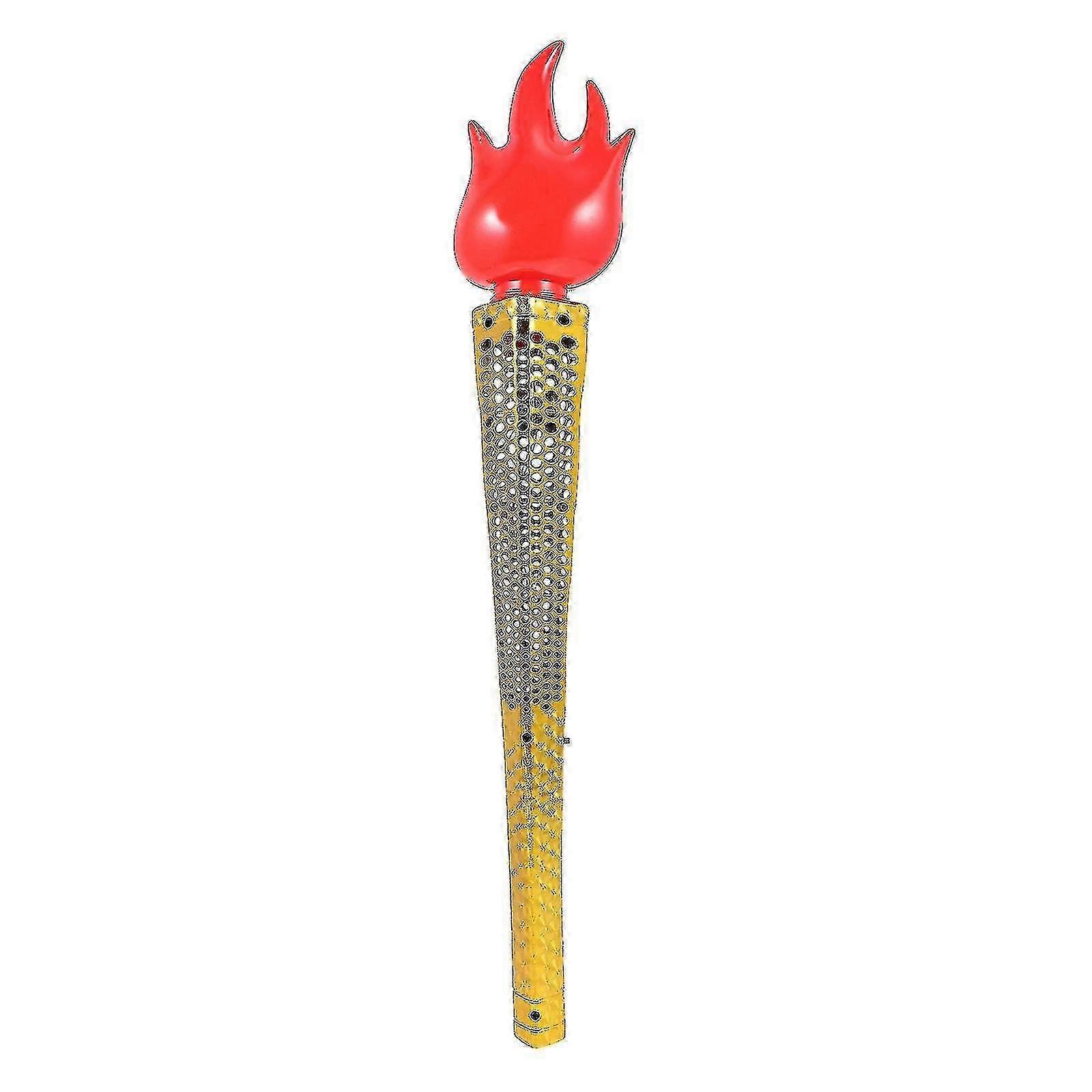 Inflatable Fun Torch Toy Decorative Flame Simulation Fire Flame Plastic Torches