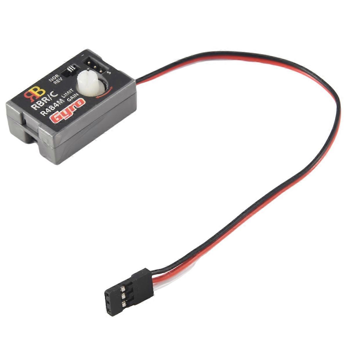 Mini Gyro Gyroscope for D12 1/10 RC Car Drift Racing Car Steering Output Integrated Compact Light-We