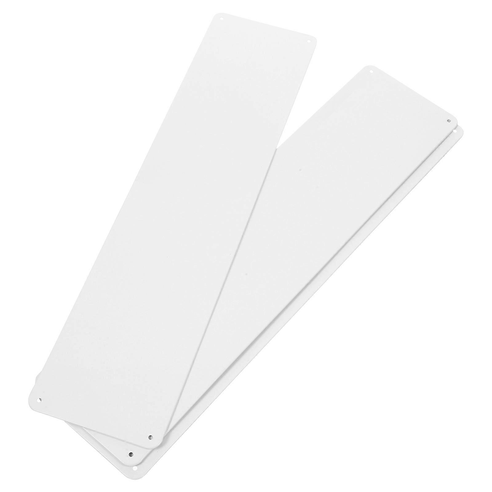 Metal Blank Sign Iron Board Artists Table 39.5X9.5cm DIY Creativity UV Printing 3Set