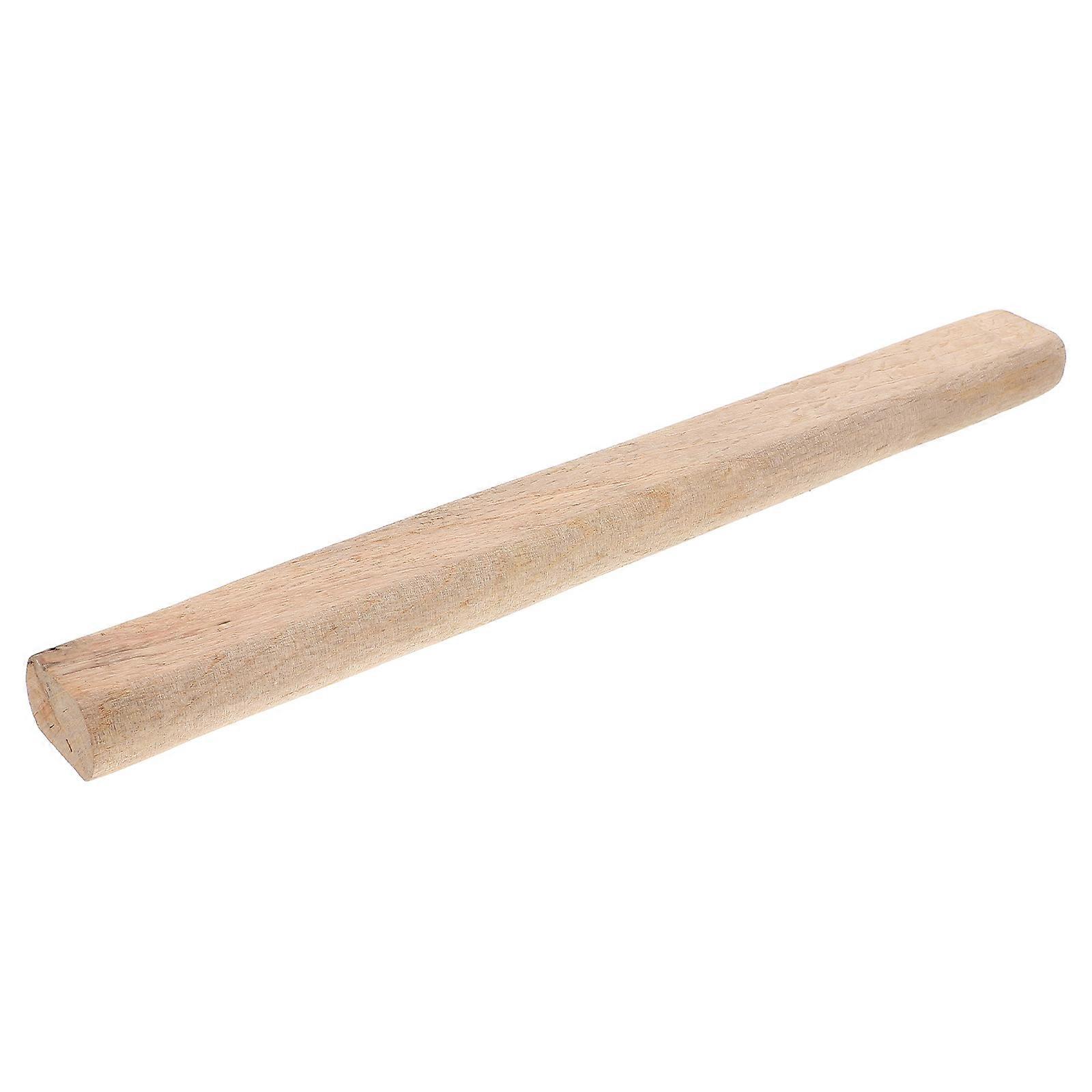 Wooden Handle Replacement Comfortable Grip For Camp Outdoor Activities 1Set