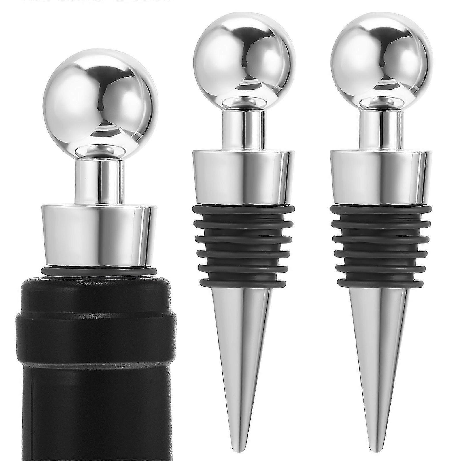 Beverage Sealer Round Head Design .46X0.67X0.67in Strong Durability 3Pcs