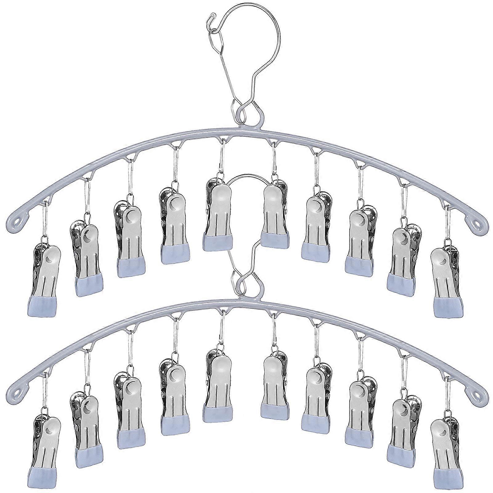 Sock Drying Rack Hat Hangers for Home Use 2Pcs Laundry Drying Racks