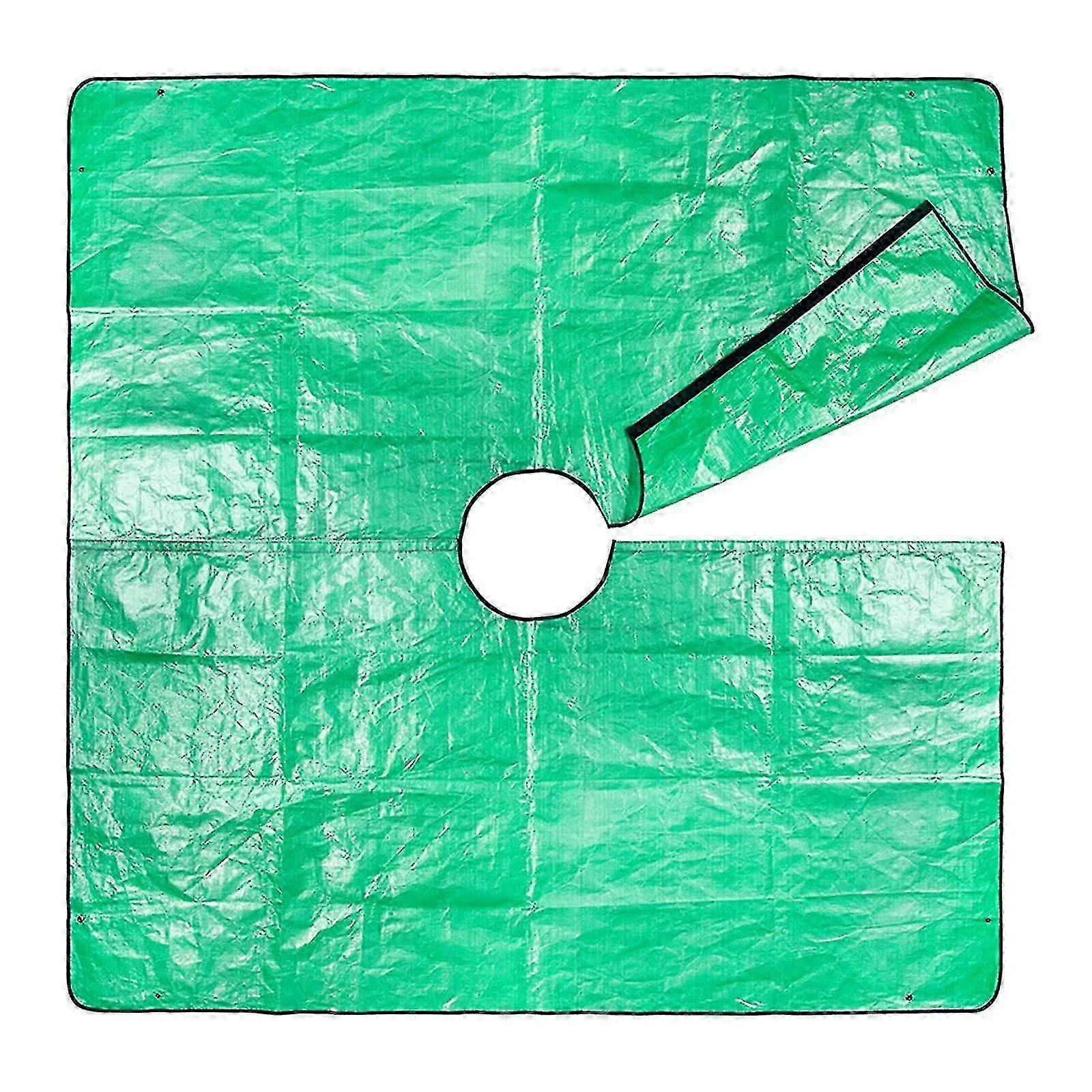 Landscape Tarp For Trimming With 30 Cm Hole -garden Tree Pruning Waterproof Tarp,stand Up Fasten Around Trees