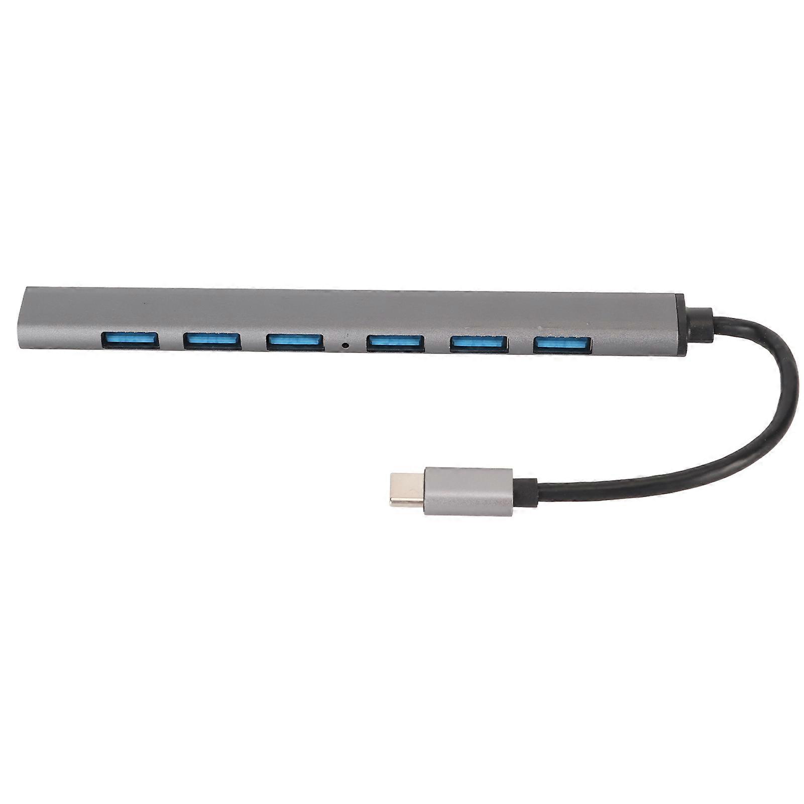 C Hub 5Gbsp Transmission Aluminium Alloy Plug and Play Type C Docking Station for PC Laptop Phone