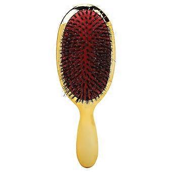 Brosse démêlante Hommes Femmes Galvanoplastie Cuir chevelu Massage Brosse à cheveux Outil de coiffage pour cheveux secs et humidesYMMR)