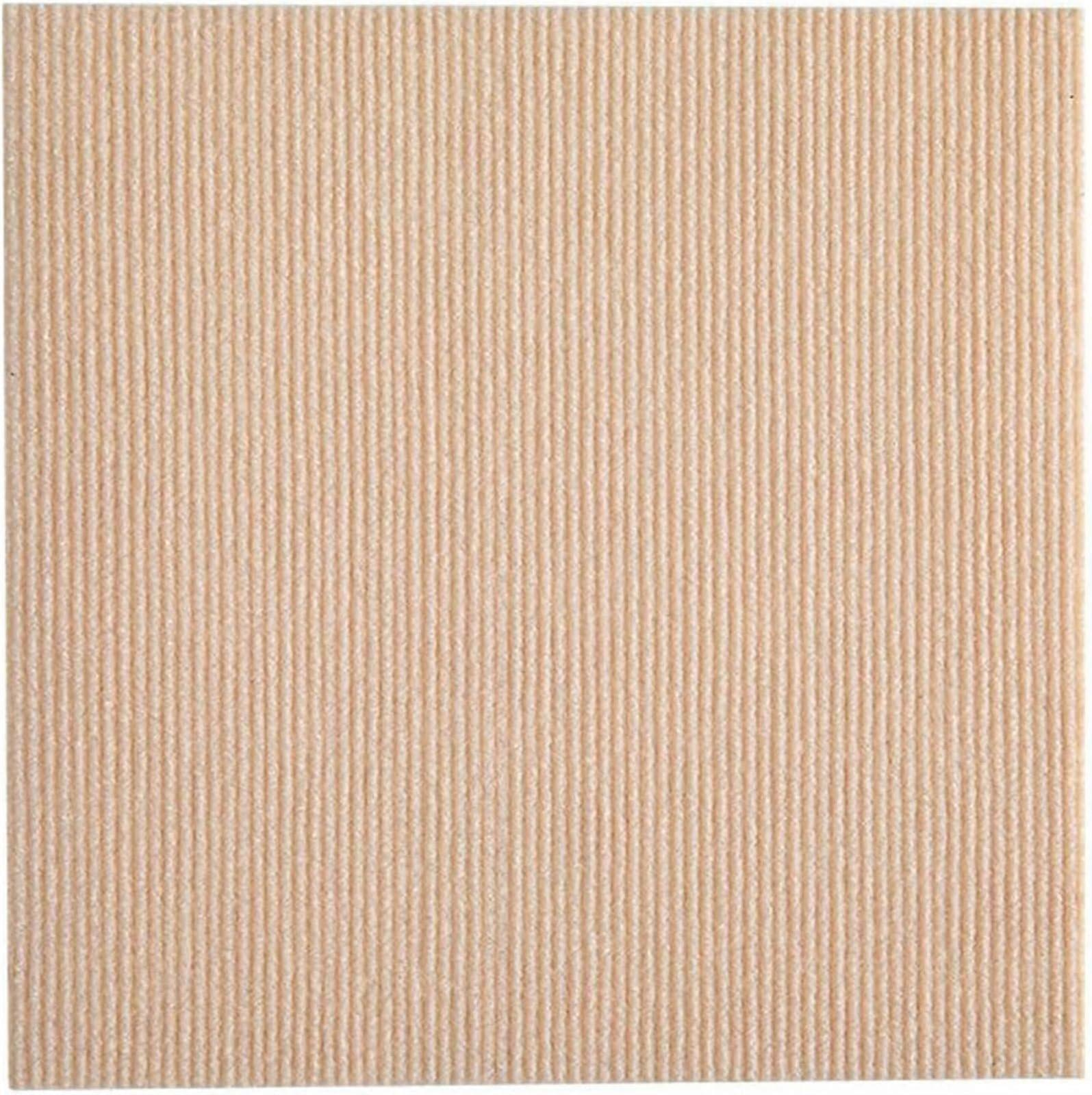 Selfadhesive carpet (Mocha Camel, 20pcs) for indoor and outdoor