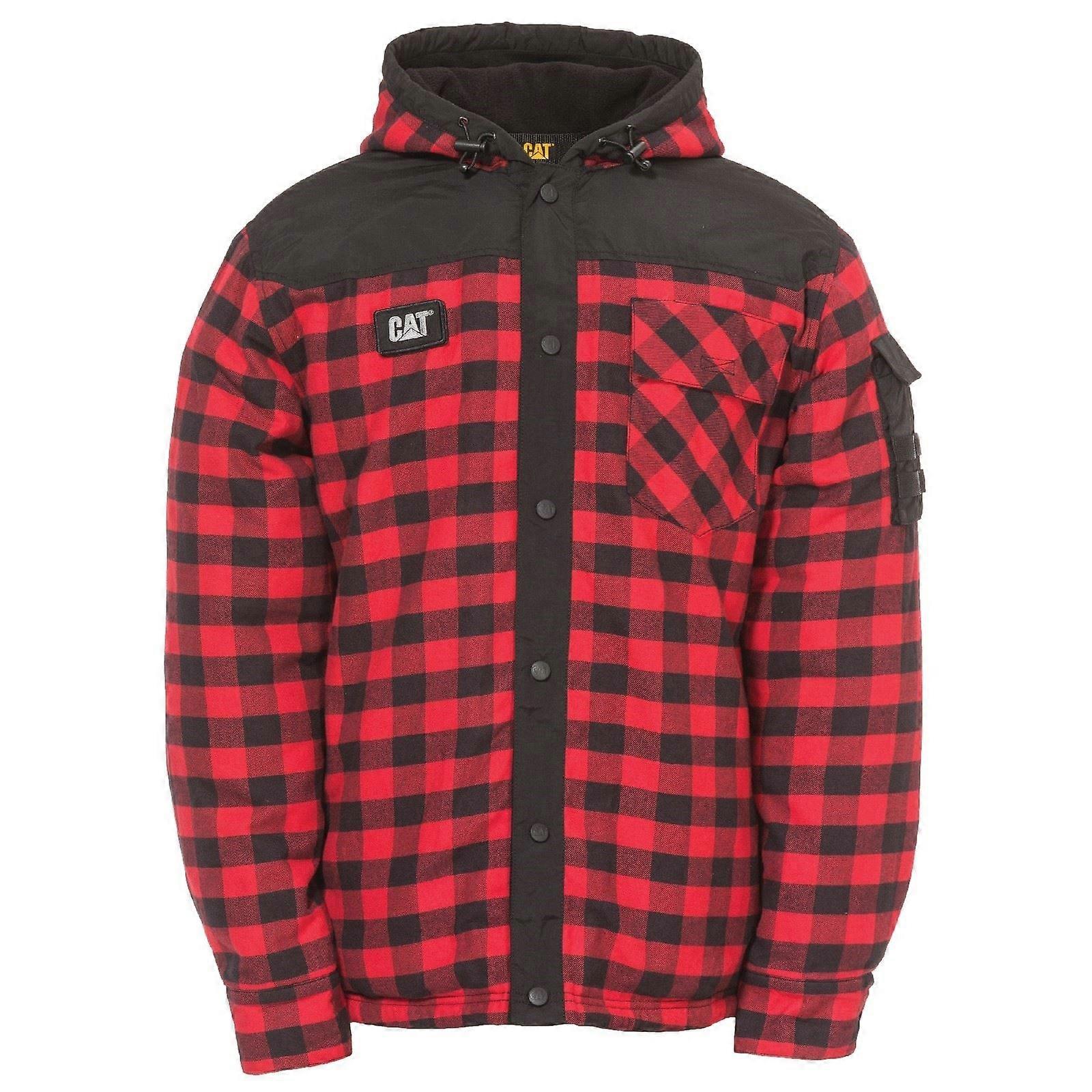 Caterpillar Sequoia Men's Red Fleece Jacket