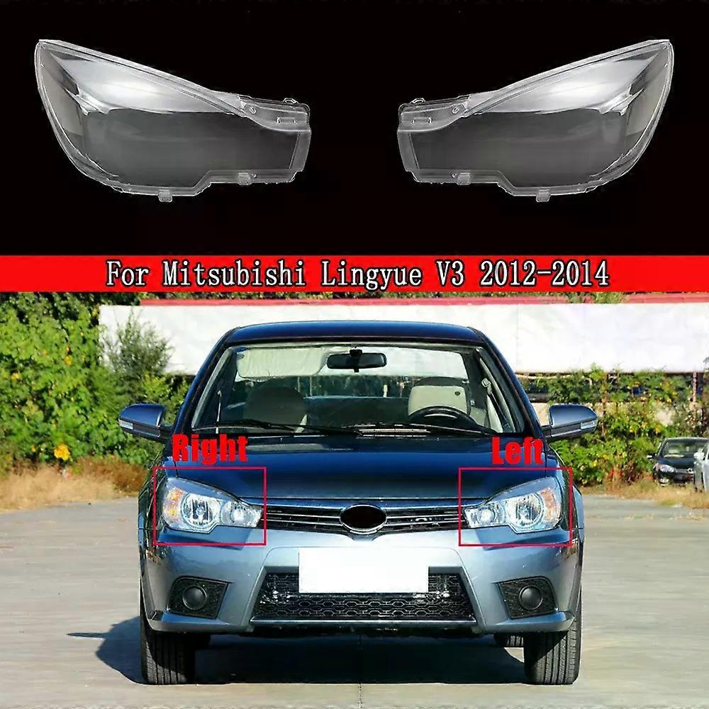 Scheinwerferabdeckung Lampe Scheinwerfer Shell Maske Lampenschirm Linse Glas Scheinwerferabdeckung Für Mitsubishi Lingyue V3 2012-2014-A Piar