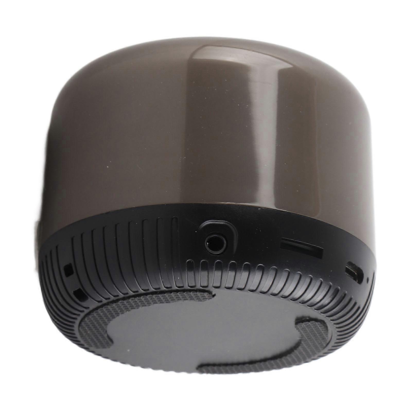 Wireless Bluetooth Speaker Multifunction HiFi Stereo Deep Bass Dazzling Light Effect Plug in Card Mini Portable Speaker Black Chinese Version