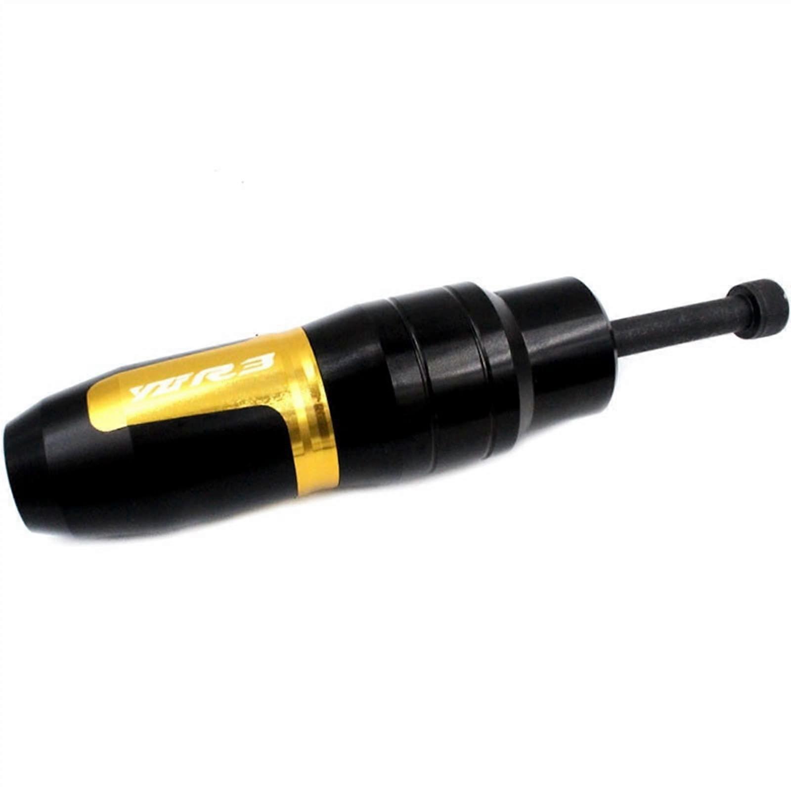 Motorcycle Crash Pads For Yamaha YZF-R3 2015-2019 CNC Frame Sliders Gold With Logo 1 Piece