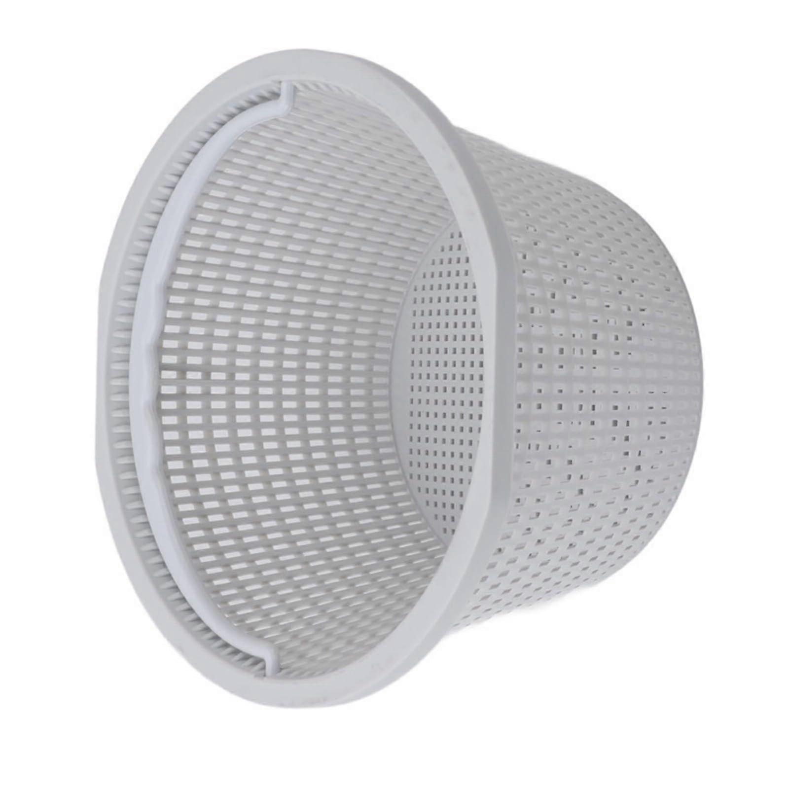 Professional pool maintenance basket, durable skimmer accessory, universal fit for water circulation systems, water feature filtration basket