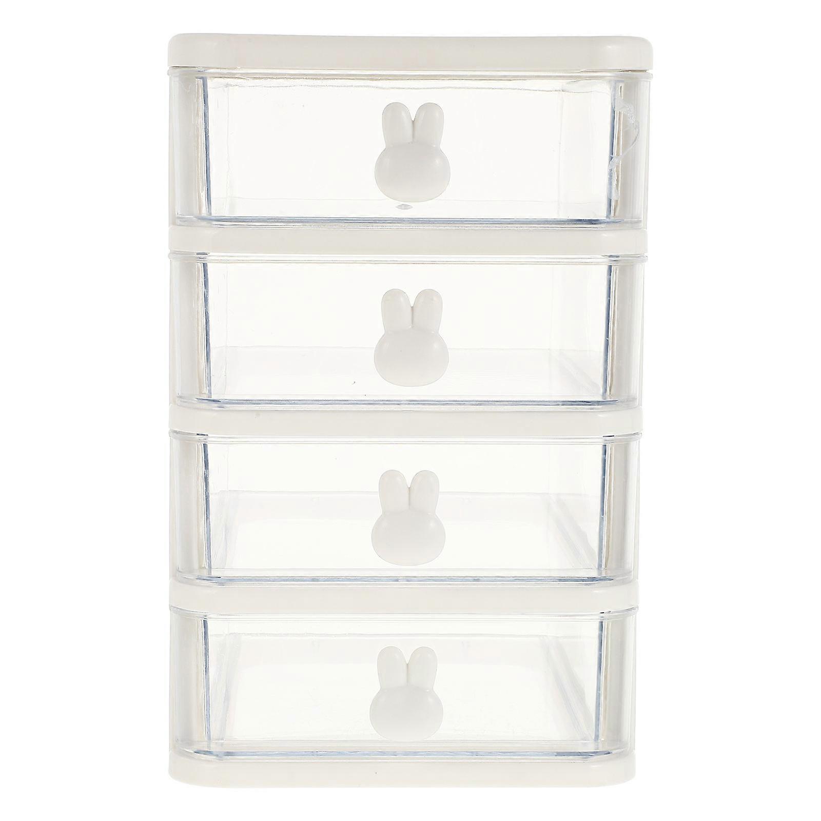 Study Storage Box Drawer-Type Elegant Desktop Organizer For Personal Home Users 21.00X17.00X13.50Cm 1Set