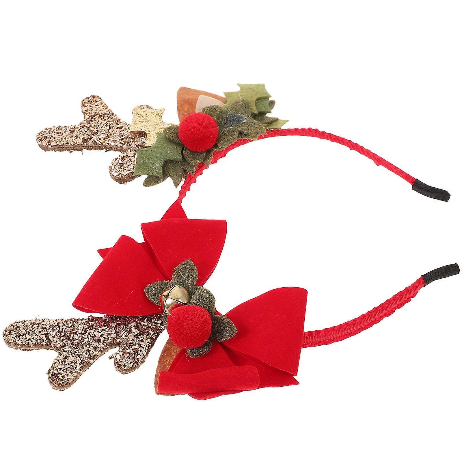 المرأة الغزلان عشارة الشعر قرن الوعل الأذنين عقال عيد الميلاد حزب أنيقة التبعي الرسمية شكل القوس 1 مجموعة