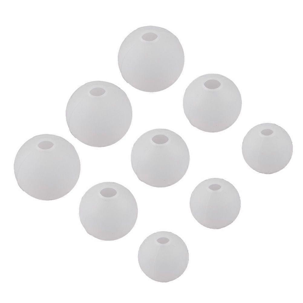 9 قطع DIY كريستال الايبوكسي سيليكون قوالب تصميم كروي مصغرة نجمة نجمة الكرة سيليكون قوالب لصنع الحرف DIY