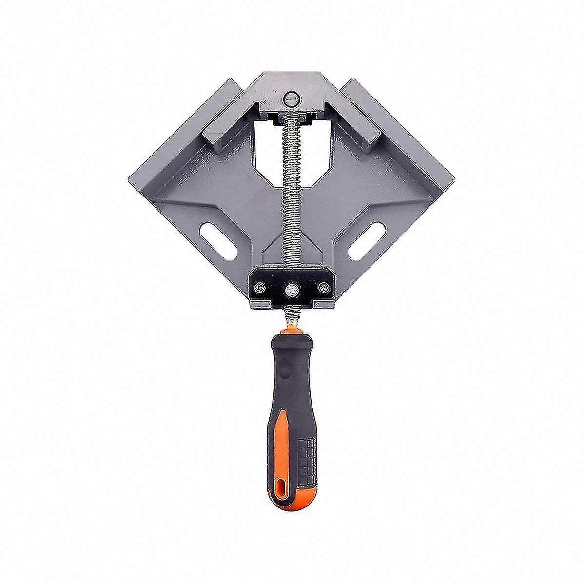 Adjustable Corner Clamp for Woodworking and Welding - 90 Degree Right Angle Frame Tool with Swing Jaw Mechanism