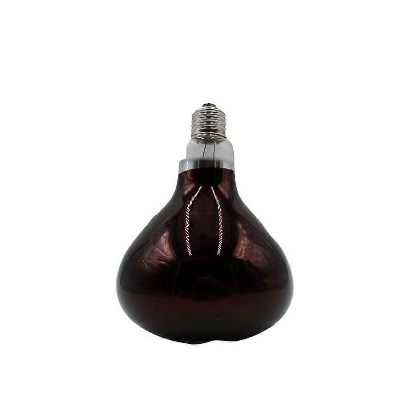 Infrared Reflector Lamp E27 Full Red 250W for Heat Therapy and Reptile Lighting