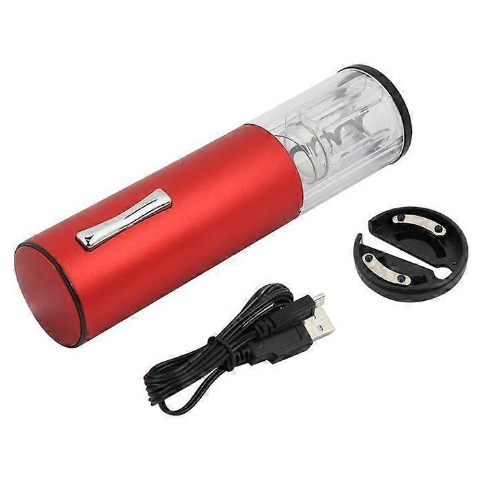 Original Electric Corkscrew, Cordless Automatic Wine Opener Kit (Red)