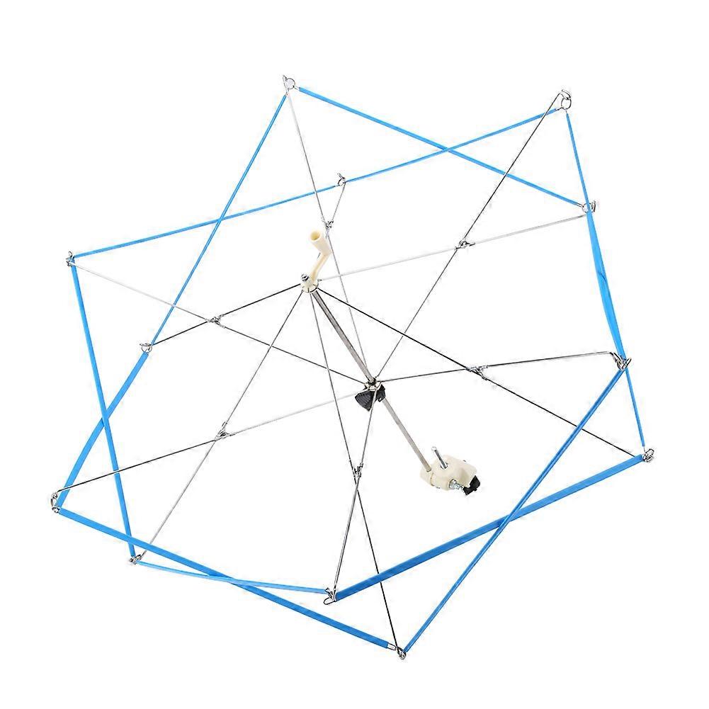 Blue Knitting Umbrella Winder DIY Craft Woolen Yarn Weave Device