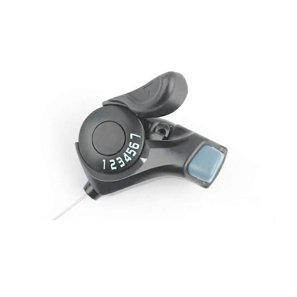 Black Plastic Bike Gear Lever with Ergonomic Handle Design for Smooth Shifting Performance 2pcs