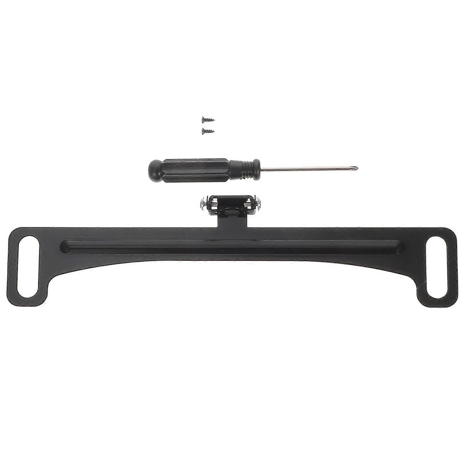 Car Reverse Camera Bracket Universal Back Up Camera Mount Metal License Plate Compatibility High Performance Rectangular 7.7×1.4×0.6in 1Pack