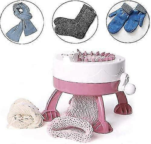 Knitting Machine,  22  Needles Weaving Machine Manual Automatic Weaving Loom Kit Children SZRH A-J