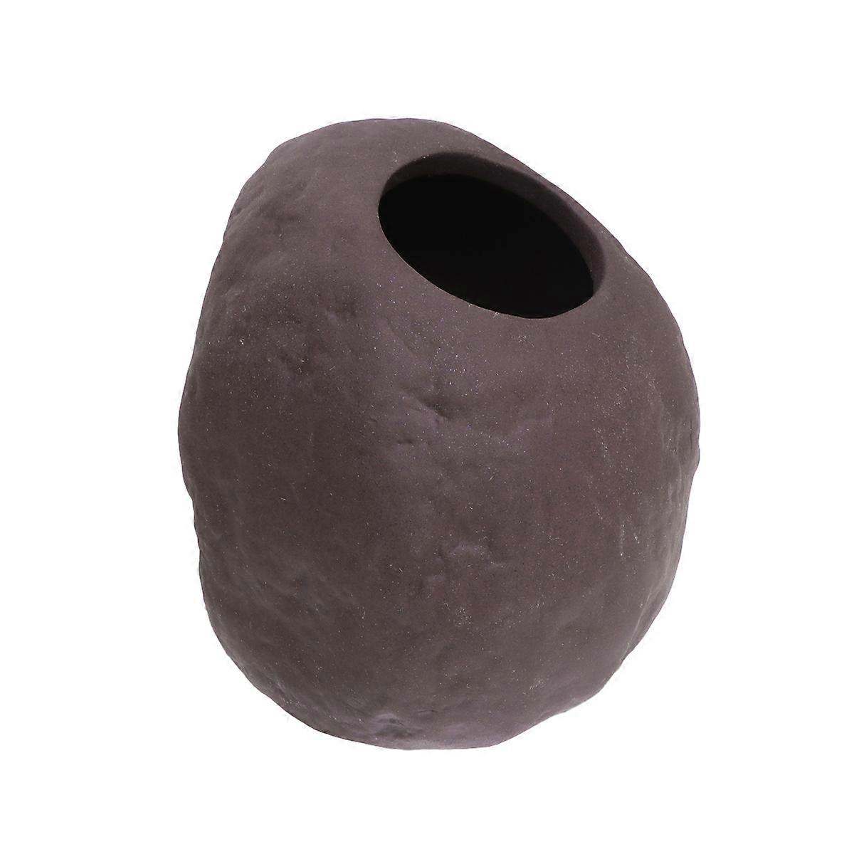 Chic DIY Aquarium Decoration 2pcs Clay Pot Shrimp Dodging Tank Ornament for Small Shrimp and Fish