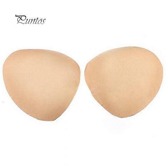 1 Pair Bikini Swimsuit Enhancer Bra Push Up Removable Triangle Bra Insert Pads