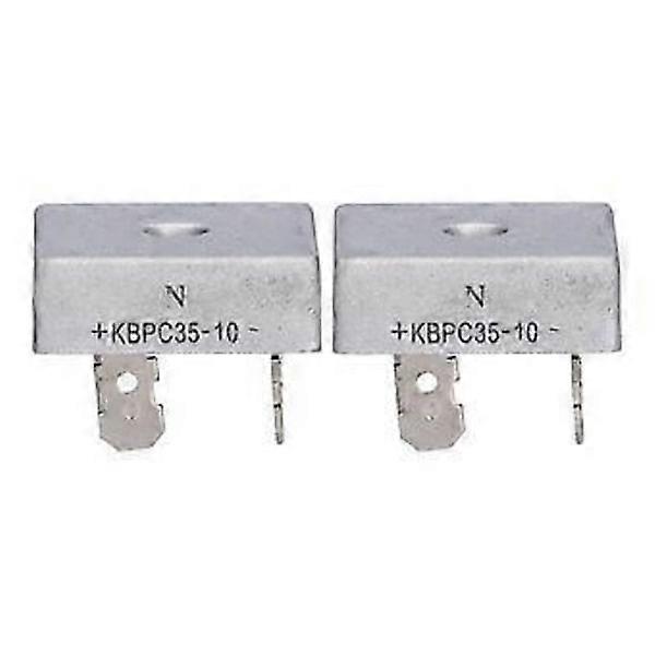 2pcs Bridge rectifier diode 4 terminal accessories for gasoline generator KBPC3510