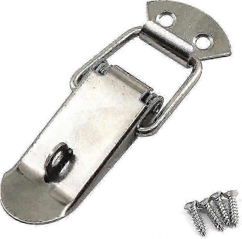 10 Pack Stainless Steel Spring Clamp Clips for Tool Box Suitable for Various Brands