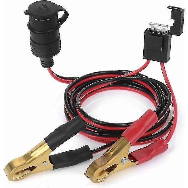 2025 Car Extension Socket, Waterproof Socket, Socket with Fuse Holder