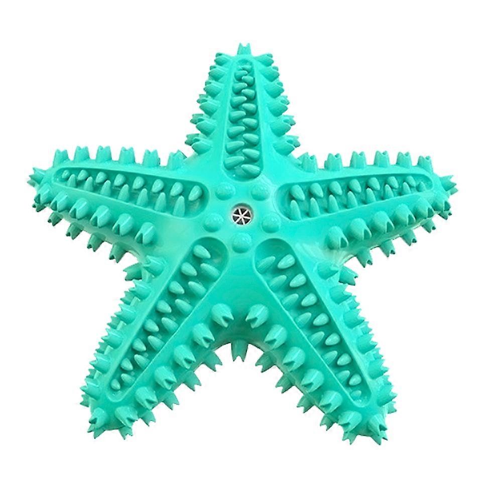 Funny Dog Chewing Toy in Bright Green Color TPR Material for Pet Playtime and Interaction 4.5 Inches