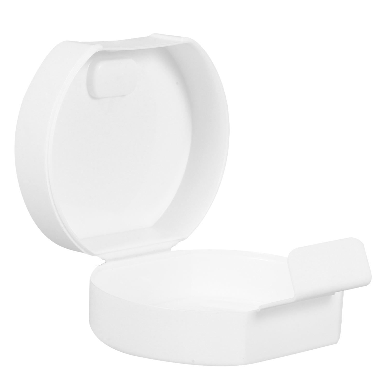 Leak-Proof Soap Holder with Lid Waterproof Sealing Portable Soap Container for .5 x 7.5 x 4cm 1Pcs
