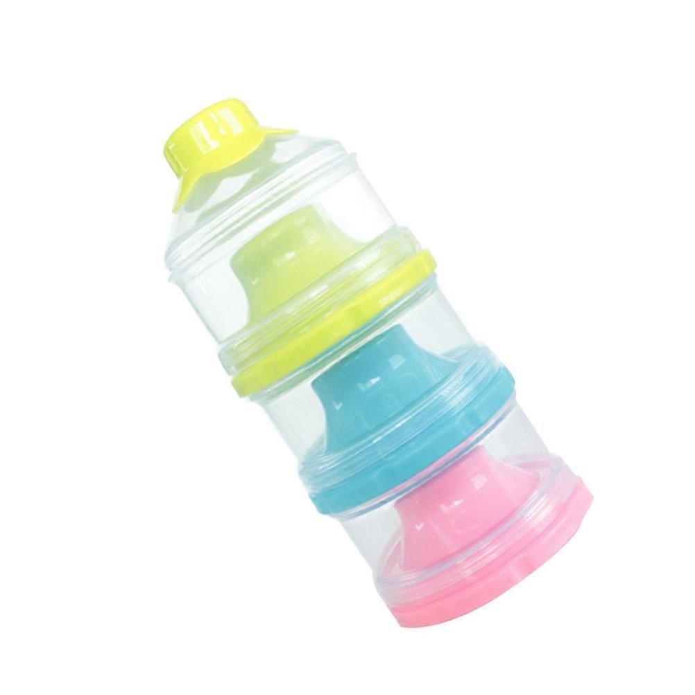 Portable Detachable Powder Milk Dispenser High Capacity Travel Storage Container for Oatmeal Nuts Snacks Stackable Non Spill Design Available in
