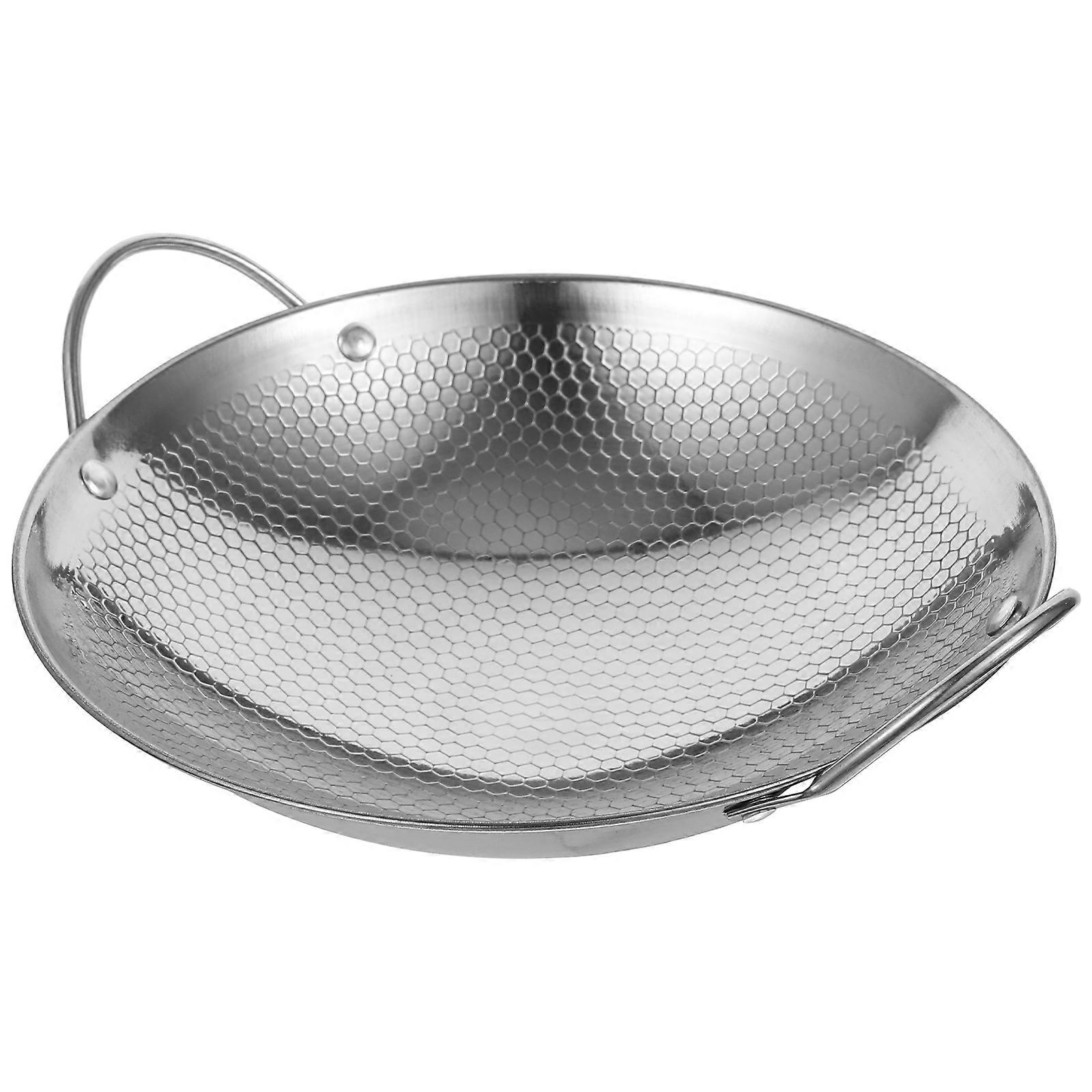 Lightweight Mini Seafood Pot 1Pack Round Bottom With Handles Great For Cooking Breakfast Seafood And Instant Noodles