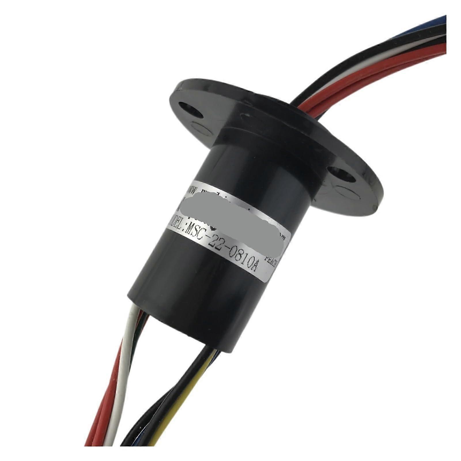 22mm diameter 10A 2/3/4/6/8 channel rotary table slip ring slip ring slip ring rotary joint (8 channel 10A (22mm))