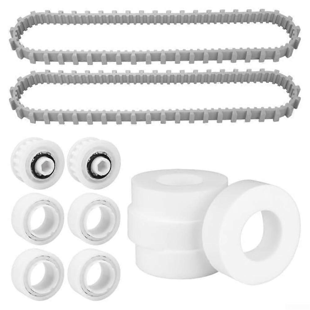 Replacement climbing ring for pool cleaner, pool cleaner, replacement set, for Delphin pool cleaner, 12 pieces, including rails and climbing rings