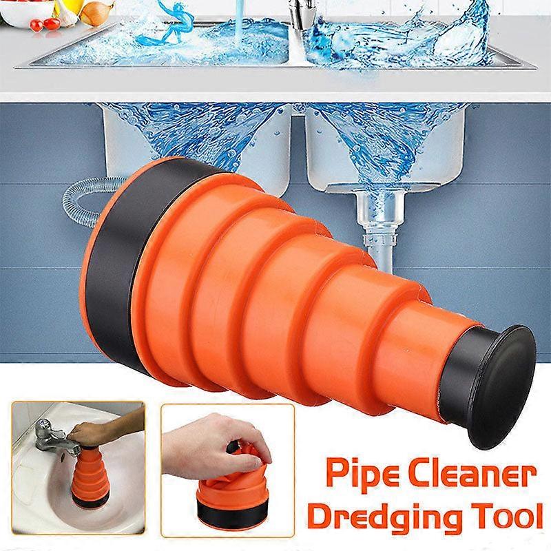 Pipe Cleaner Dredging Tool Bathroom Drain Sink Hair Cleaner Vacuum Cleaner Flexible Cleaner Clog Hole Remover