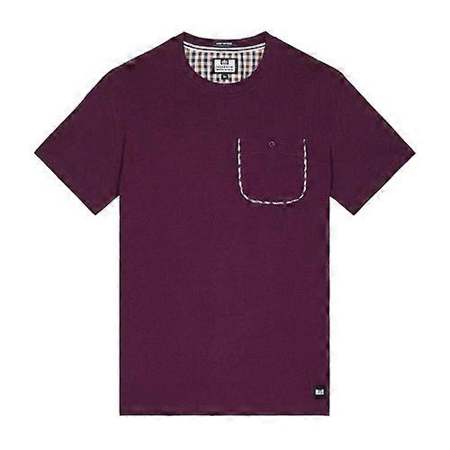 Weekend Offender Mens Sutton Checked Chest Pocket T-Shirt